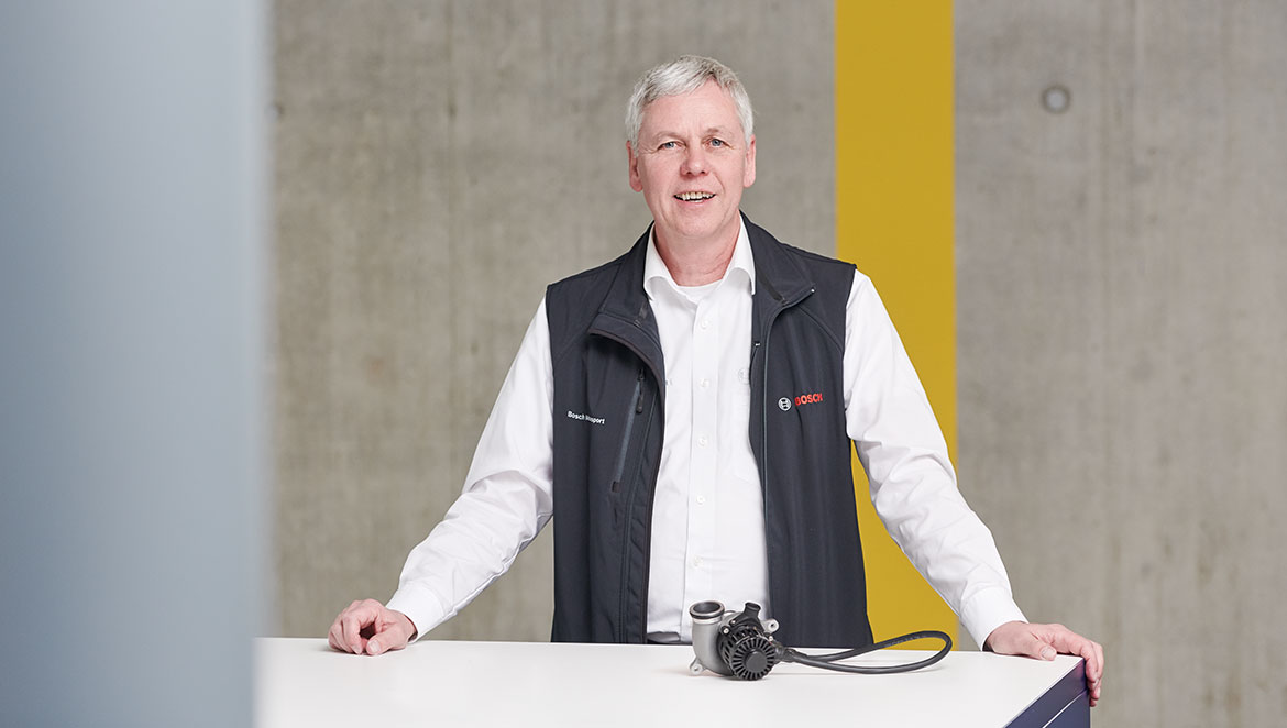 Dr. Klaus Böttcher, Leiter des Bereichs Motorsport bei der Bosch Engineering GmbH