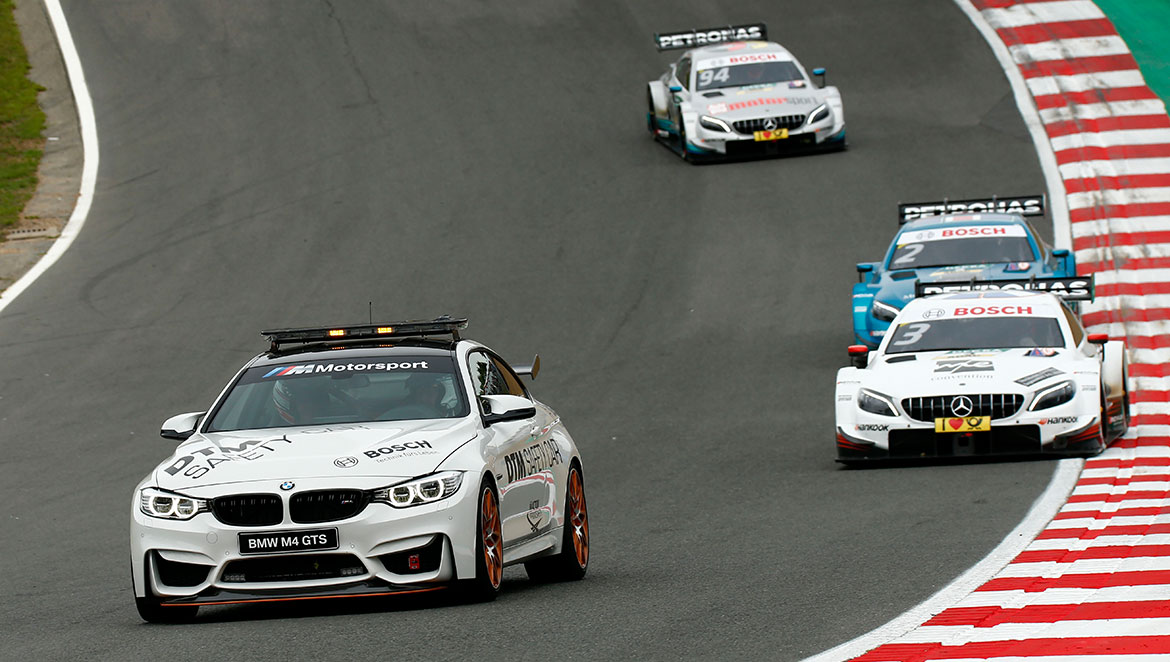 Always on the starting grid – Bosch technology has enriched the DTM since the beginning of the racing series